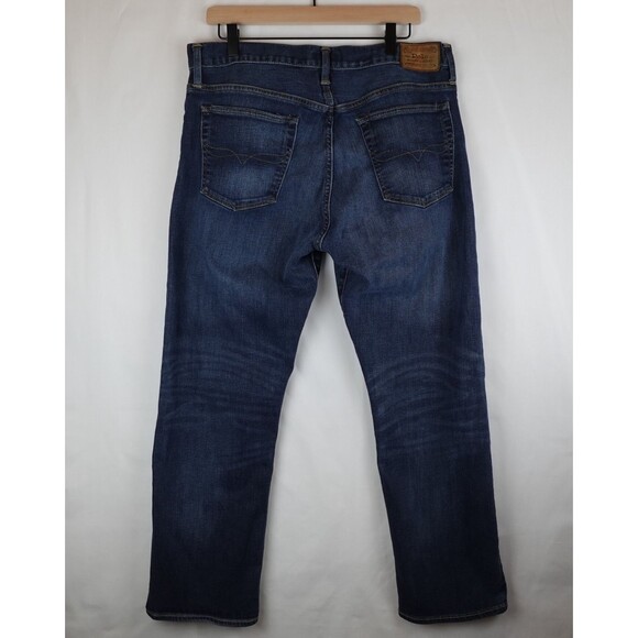 Polo Ralph Lauren Men’s Jeans Thompson Relaxed Fit Blue Denim Sz 34x30 Retro Y2K - Picture 2 of 13